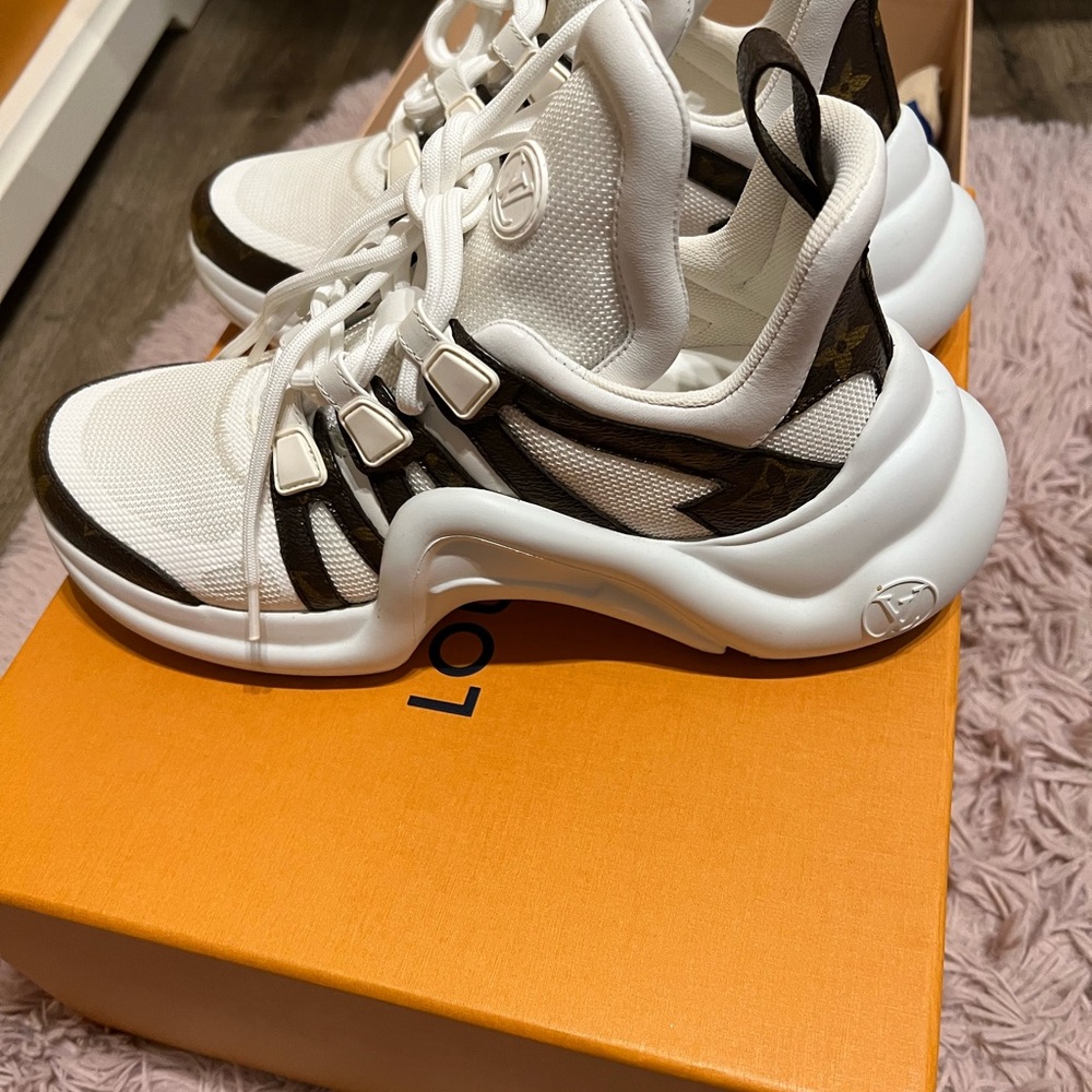 LV archlight sneakers.